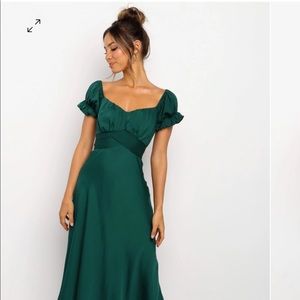 Petal & Pup ORALIE DRESS - EMERALD